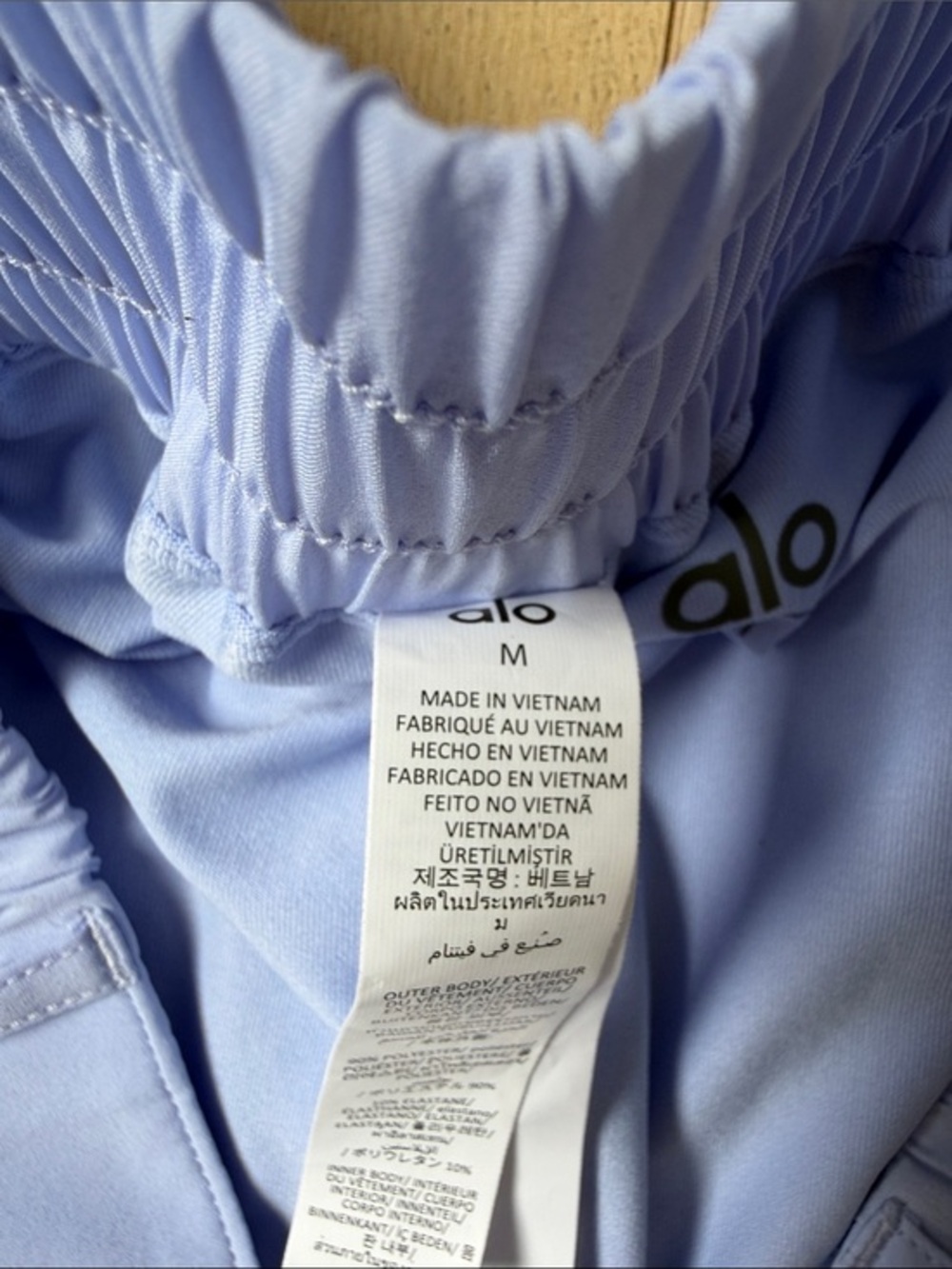 ALO Rally Tennis Skirt- Light Provence Blue - Picture 6 of 8